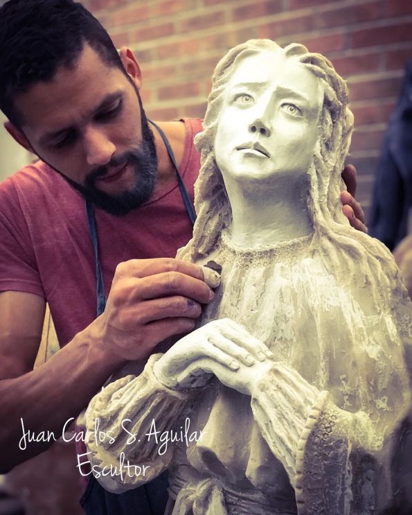 Image 15 595x743 - Juan Carlos Aguilar, the sculptor of the soul