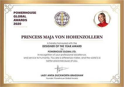 image006 - Gala of the "Who is Who International Award" for Design and Animal Welfare to Princess Maja von Hohenzollern