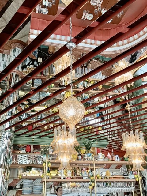 Florentine Marbella fine dining Italian cuisine interior