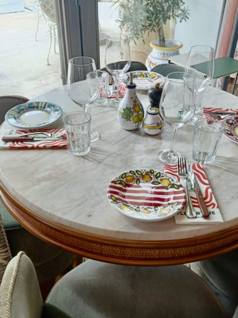 Florentine Marbella Italian restaurant Puente Romano interior