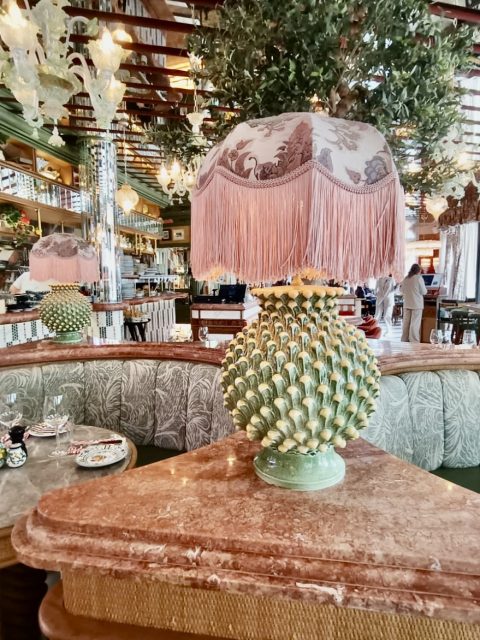 Florentine Marbella Italian restaurant Puente Romano interior